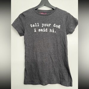 Gray Dog Lover T-Shirt